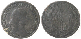 Zecche Italiane. Napoli. Ferdinando IV. 1759-1799. Piastra 1788. Ae. Mag. 246c. Peso gr. 23,74. Diametro mm. 41. MB. Falso d'epoca. NC. (1023)