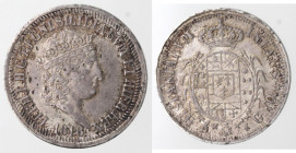 Zecche Italiane. Napoli. Ferdinando I. 1816-1825. Carlino 1818. Ag. Mag. 449. Peso gr. 2,25. Diametro mm. 18. SPL. (FT. 253)