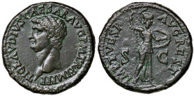 ROMANE IMPERIALI - Claudio (41-54) - Asse (Restituzione di Tito) RIC 484 (AE g. 11,18) Ritocchi - Ritocchi
qSPL