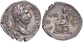 ROMANE IMPERIALI - Adriano (117-138) - Denario C. 364; RIC 345 (AG g. 3,11) Splendida patina - Splendida patina
SPL+/qFDC
