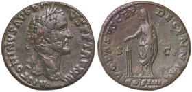 ROMANE IMPERIALI - Antonino Pio (138-161) - Sesterzio C. 1118; RIC 1010 (AE g. 23,26) 
BB+