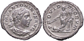 ROMANE IMPERIALI - Elagabalo (218-222) - Denario (AG g. 3,09) 
SPL+
