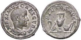ROMANE IMPERIALI - Massimo Cesare (235-238) - Denario C. 3 (20 Fr.); RIC 2 (AG g. 3,29) 
SPL