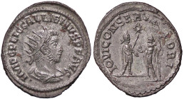 ROMANE IMPERIALI - Gallieno (253-268) - Antoniniano C. 378 (MI g. 3,51) Ottimo esemplare con argentatura integra - Ottimo esemplare con argentatura in...