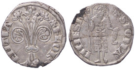 ZECCHE ITALIANE - FIRENZE - Repubblica (1189-1532) - Fiorino (1345 - II semestre) Bern. 1537 RRR (AG g. 1,84) Traccia di piegatura - Traccia di piegat...