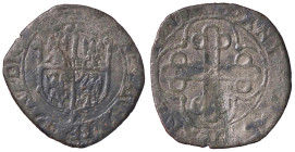 ZECCHE ITALIANE - GUASTALLA - Cesare I Gonzaga (1557-1575) - Soldo CNI 36/41; MIR 349 RR (MI g. 1,58) Ex Astarte III coll. Erasmus del 6/3/1999, lotto...