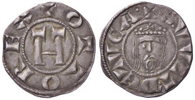 ZECCHE ITALIANE - LUCCA - Repubblica a nome di Ottone IV (1209-1315) - Grosso da 12 denari CNI 7/11; MIR 115 (AG g. 1,65) 
SPL