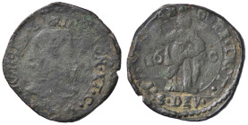 ZECCHE ITALIANE - MONACO - Onorato II Grimaldi, Protettorato Francese (1641-1662) - 2 Grossi 1640 Kr. 35 RRR (MI g. 2) 
MB