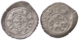ZECCHE ITALIANE - NOVARA - Comune, a nome di Enrico VI (Sec. XII-XIII) - Denaro CNI 5/9; MIR 880 R (MI g. 0,51) 
bel BB