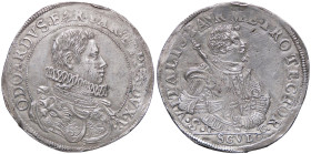 ZECCHE ITALIANE - PARMA - Odoardo Farnese (1622-1646) - Scudo CNI 66/76; MIR 1013/1 R (AG g. 26,88) 
SPL