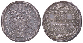 ZECCHE ITALIANE - ROMA - Innocenzo XIII (1721-1724) - Giulio CNI 28; Munt. 7 RR (AG g. 3,05) Ottima conservazione per il tipo - Ottima conservazione p...