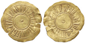 ZECCHE ITALIANE - SALERNO - Gisulfo I (946-977) - Tarì d'oro Cap. 20 RR (AU g. 1) Con cartellino Clelio Varesi 14/05/1984 - Con cartellino Clelio Vare...