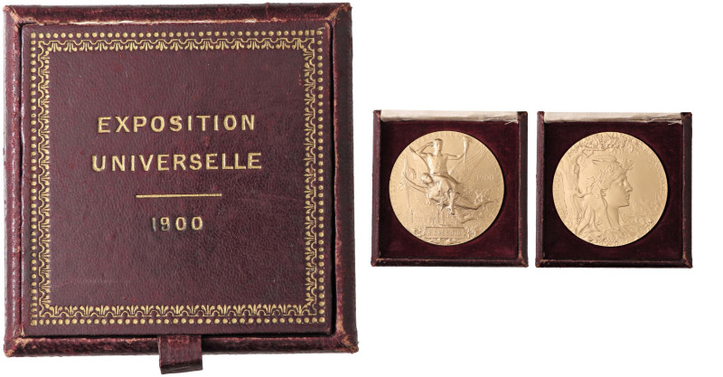 MEDAGLIE ESTERE - FRANCIA - Terza Repubblica (1870-1940) - Medaglia 1900 - Espos...