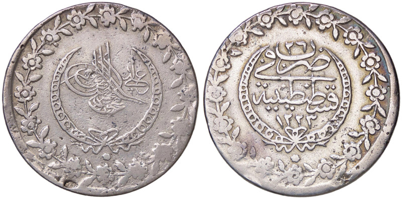 ESTERE - TURCHIA - Mahmud II (1808-1839) - 20 Para 1223 (1808) Kr. 596 AG Da mon...