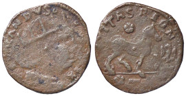 ZECCHE ITALIANE - L'AQUILA - Ferdinando I d’Aragona (1458-1494) - Cavallo MIR 95 (CU g. 1,59) 
MB+/qBB