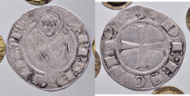 ZECCHE ITALIANE - ASCOLI - Repubblica Autonoma (sec. XIII-XIV) - Mezzo grosso CNI 6/9; Biaggi 209 R (AG g. 0,83) Sigillata Giovanni Gaudenzi - Sigilla...