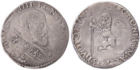 ZECCHE ITALIANE - BOLOGNA - Paolo IV (1555-1559) - Bianco CNI 8; Munt. 49 RR (AG g. 4,72) 
meglio di MB