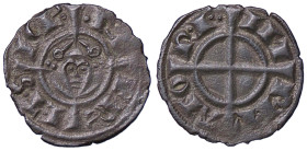 ZECCHE ITALIANE - BRINDISI - Federico II (1197-1250) - Denaro (1239) Spahr 121; MIR 282 NC (MI g. 0,95) 
BB+