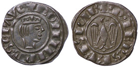 ZECCHE ITALIANE - BRINDISI - Federico II (1197-1250) - Denaro (1243) CNI 76/82; MIR 286 NC (MI g. 0,7) 
SPL
