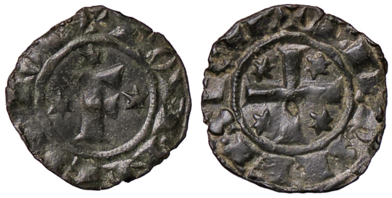ZECCHE ITALIANE - BRINDISI - Federico II (1197-1250) - Denaro (1249) Spahr 148; ...