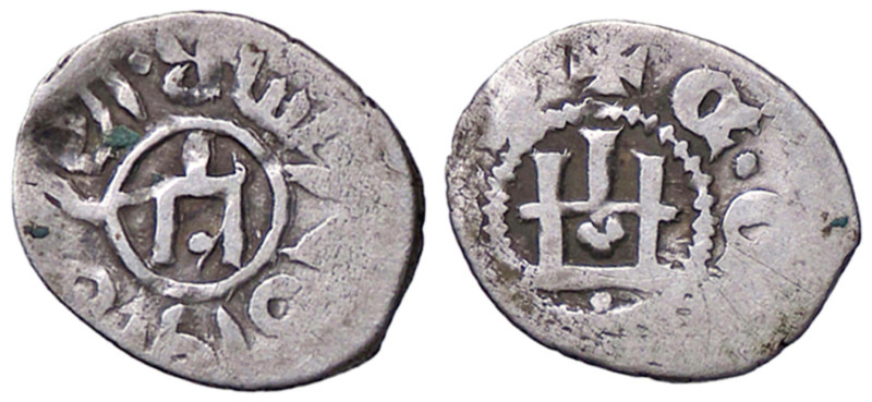 ZECCHE ITALIANE - CAFFA - Colonia genovese (1347-1566) - Aspro Lun. C 26/27 R (A...