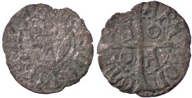 ZECCHE ITALIANE - CAGLIARI - Alfonso V d'Aragona (1416-1458) - Picciolo MIR 14 NC (MI g. 0,5) 
B/MB+