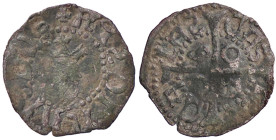 ZECCHE ITALIANE - CAGLIARI - Ferdinando II d'Aragona (1479-1516) - Cagliarese CNI 20/33; MIR 25 (MI g. 0,52) 
MB/qBB