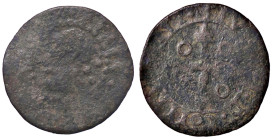 ZECCHE ITALIANE - CAGLIARI - Filippo III (1598-1621) - 3 Cagliaresi CNI 7/8 e 10; MIR 66 (MI g. 1,27) 
B/MB