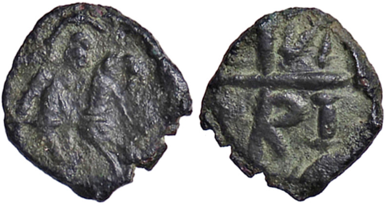 ZECCHE ITALIANE - CAPUA - Anfuso Principe di Capua (1135-1144) - Follaro MIR 401...