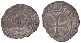 ZECCHE ITALIANE - CHIVASSO - Teodoro II Paleologo (1381-1418) - Bianchetto CNI 23/33; MIR 403 R (MI g. 0,51) Tondello lievemente ondulato - Tondello l...