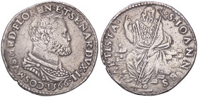 ZECCHE ITALIANE - FIRENZE - Cosimo I (1536-1574) - Testone 1566 CNI 172/173; MIR 150/2 RR (AG g. 8,85) Da incastonatura - Da incastonatura
meglio di ...