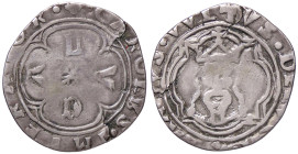 ZECCHE ITALIANE - LUCCA - Repubblica (1369-1799) - Grosso CNI 77/85; MIR 156 (AG g. 1,8) 
MB