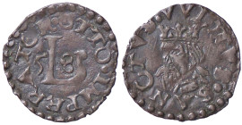 ZECCHE ITALIANE - LUCCA - Repubblica (1369-1799) - Quattrino 1558 CNI 367/7; MIR 183/15 NC (CU g. 0,76) 
BB+
