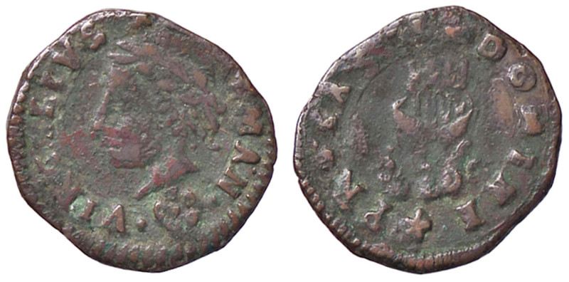 ZECCHE ITALIANE - MANTOVA - Francesco II (1484-1519) - Quattrino CNI 35/53; MIR ...