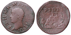 ZECCHE ITALIANE - MANTOVA - Federico II (1519-1540) - Quattrino CNI 125/144; MIR 486 (CU g. 1,4) 
qBB