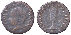ZECCHE ITALIANE - MANTOVA - Guglielmo Gonzaga (1550-1587) - Quattrino CNI 84/96; MIR 528 (CU g. 0,91) 
qBB