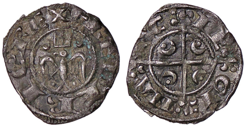 ZECCHE ITALIANE - MESSINA - Federico II (1197-1250) - Denaro (1209-1213) Spahr 8...