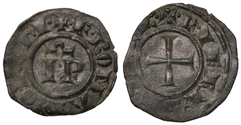 ZECCHE ITALIANE - MESSINA - Federico II (1197-1250) - Denaro (1246) Spahr 137; M...