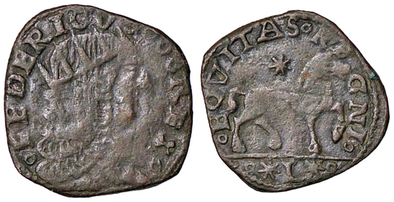 ZECCHE ITALIANE - NAPOLI - Federico III d’Aragona (1496-1501) - Cavallo P.R. 19;...