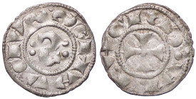 ZECCHE ITALIANE - SIENA - Repubblica (Sec. XII-1390) - Denaro MIR 475 (MI g. 0,6) 
BB+