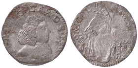 ZECCHE ITALIANE - SOLFERINO - Carlo Gonzaga (1639-1678) - Giorgino MIR 957 NC (MI g. 1,83) 
BB