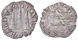 ZECCHE ITALIANE - URBINO - Guidobaldo II (1538-1574) - Soldo CNI 164/174; Cav. 127 R (AG g. 0,34) 
BB+/BB