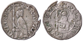 ZECCHE ITALIANE - VENEZIA - Francesco Dandolo (1328-1339) - Soldino Pao. 4 (AG g. 0,9) 
qBB