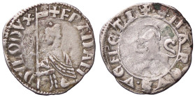 ZECCHE ITALIANE - VENEZIA - Francesco Dandolo (1328-1339) - Soldino Pao. 4 (AG g. 0,81) 
qBB/MB+