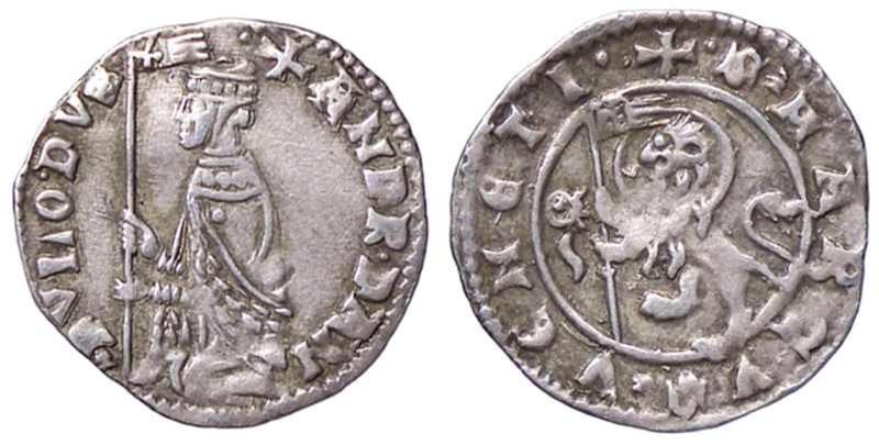 ZECCHE ITALIANE - VENEZIA - Andrea Dandolo (1343-1354) - Soldino Pao. 5 (AG g. 0...