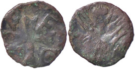 ZECCHE ITALIANE - VENEZIA - Francesco Foscari (1423-1457) - Bagattino (Per Brescia) Pao. 13 (MI g. 0,32)FFDV - FFDV - 
meglio di MB