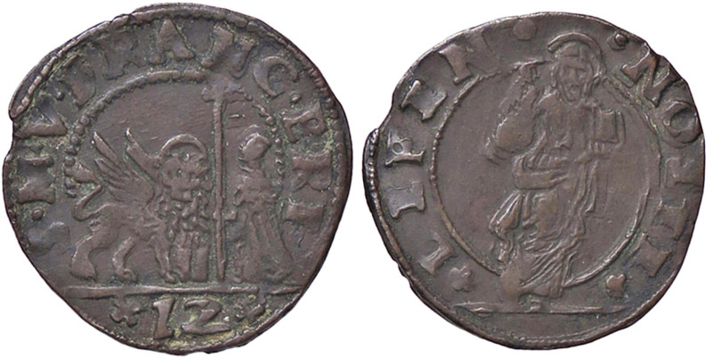 ZECCHE ITALIANE - VENEZIA - Francesco Erizzo (1631-1646) - Soldo da 12 bagattini...