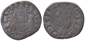 ZECCHE ITALIANE - VENEZIA - Bertucci Valier (1656-1658) - Soldo da 12 bagattini Pao. 18 (MI g. 1,67) 
MB
