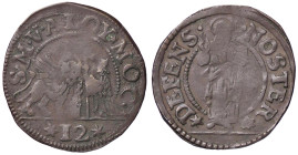 ZECCHE ITALIANE - VENEZIA - Alvise III Mocenigo (1722-1732) - Soldo da 12 bagattini Pao. 22; Mont. 2456 MI 
qBB