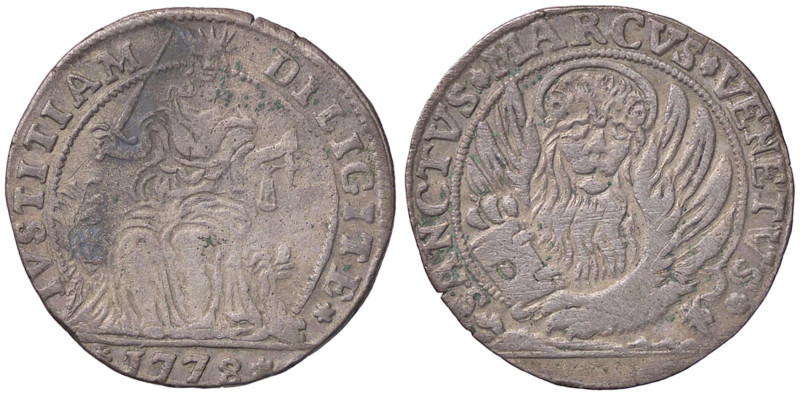 ZECCHE ITALIANE - VENEZIA - Alvise IV Mocenigo (1763-1778) - 30 Soldi 1778 Pao. ...